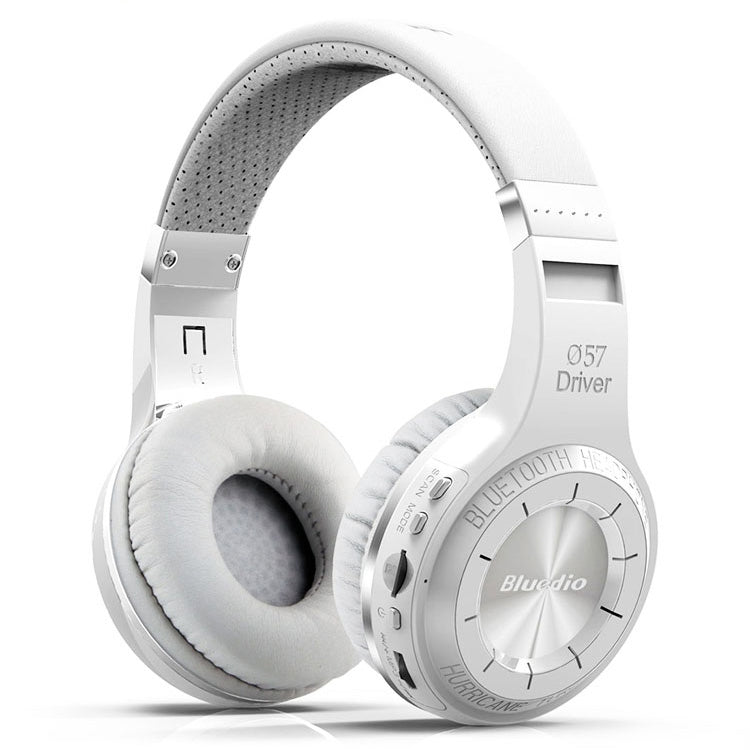 Wireless bluetooth headphones with sd online card slot and fm radio