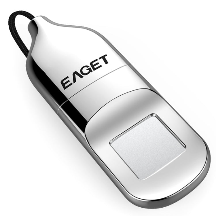 EAGET FU5 64G USB 2.0 Interface Metal Flash U Disk with Fingerprint Identification Eurekaonline