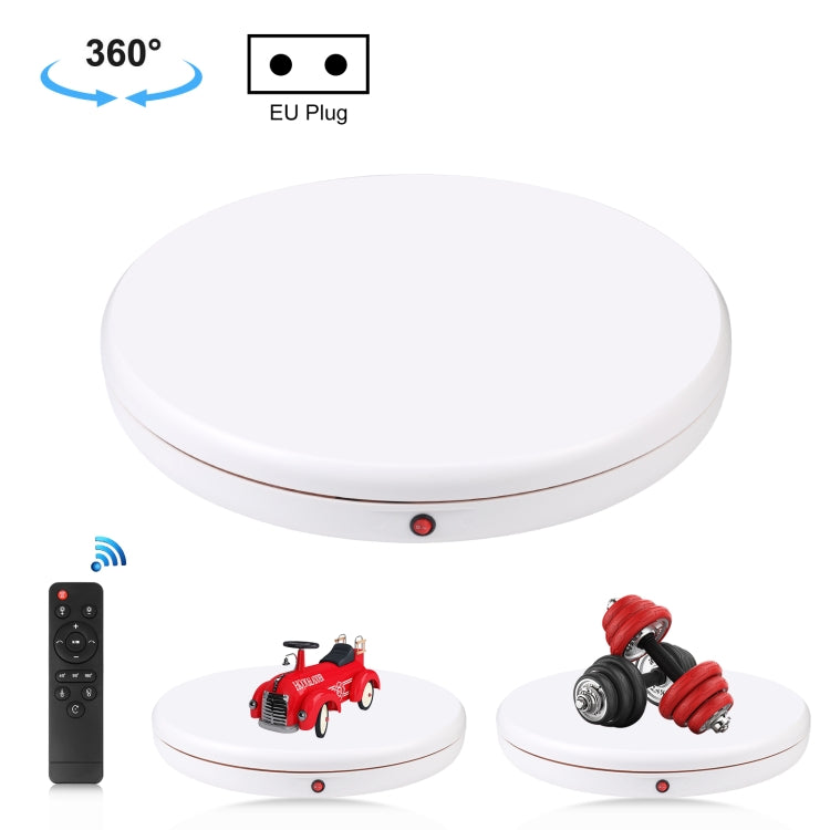 2 Speeds Electric Turntable Display Stand Noiseless Rotating Table Watch