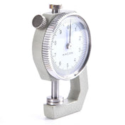 0-10mm Dial Thickness Gauge Leather Paper Thickness Meter Tester, Model: Flat Head - Eurekaonline