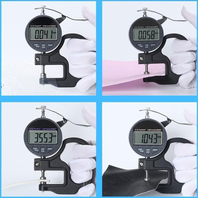 0-25mm Range Digital Display Micrometer Thickness Gauge - Eurekaonline