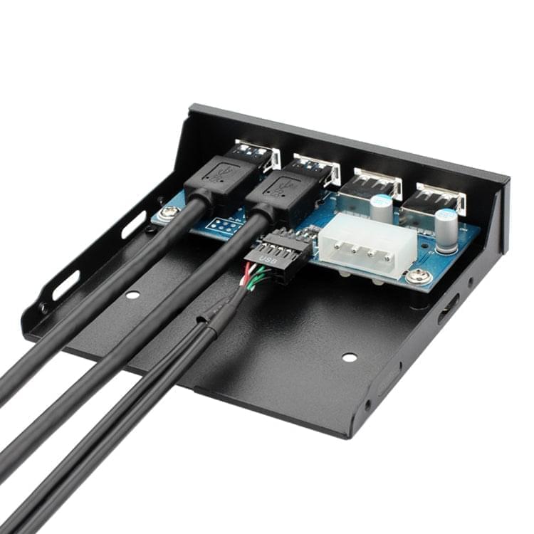 0.6M 2+2 Ports USB 3.0 Front Panel Data Hub - Eurekaonline