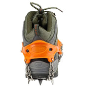 1 Pair 19 Teeth Anti-Slip Ice Gripper Hiking Climbing Chain Shoes Covers, Size:XL(Black) - Eurekaonline