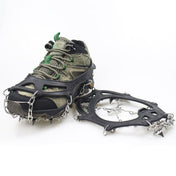 1 Pair  23 Spikes Crampons Outdoor Winter Walk Ice Fishing Snow Shoe Spikes,Size: M Black - Eurekaonline