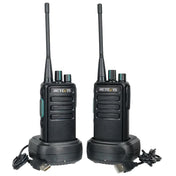 1 Pair RETEVIS RB29 FRS Free-license Two Way Radio Walkie Talkie(Black) - Eurekaonline