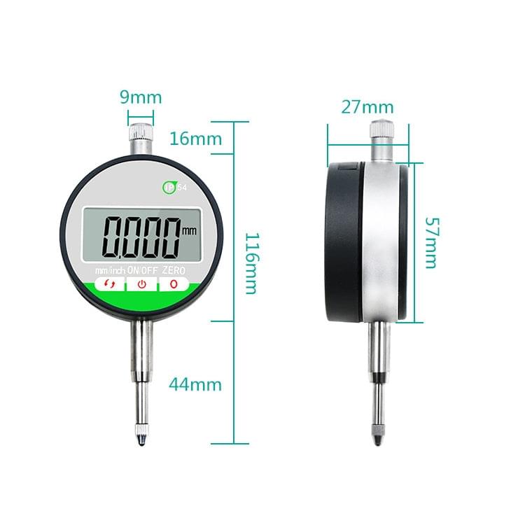 0-12.7mm Waterproof And Dustproof Digital Indicator For Stroke Measurement(Digital Dial Indicator) - Eurekaonline