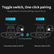 1 Pair COMFAST CF-E113A 3KM 300Mbps 5.8 Ghz High-Power Outdoor Engineering CPE Matching Bridge Set, US/EU Plug - Eurekaonline