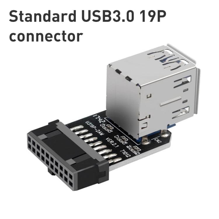 20Pin to Dual USB 3.0 Adapter Converter, Model:PH21 - Eurekaonline
