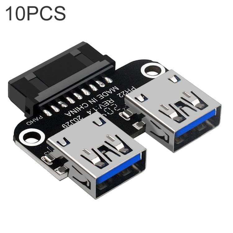 20Pin to Dual USB 3.0 Adapter Converter, Model:PH22 - Eurekaonline