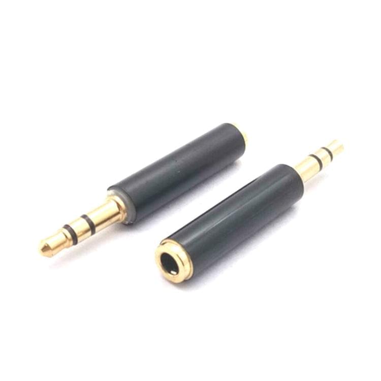 10 PCS 3.5mm 3 Section Revolution 4 Section Female Mobile Phone Headset Adapter Male to Female Audio Extension Adapter - Eurekaonline