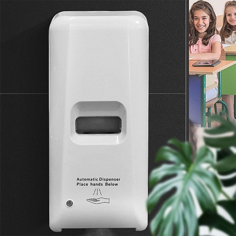 1000ml Wall-mounted Touchless Automatic Infrared Sensor Alcohol Liquid Spray Sanitizer Sterilization Dispenser - Eurekaonline