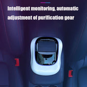 10011 Negative Ion Formaldehyde Removal PM2.5 Smart Car Air Purifier(Black) - Eurekaonline