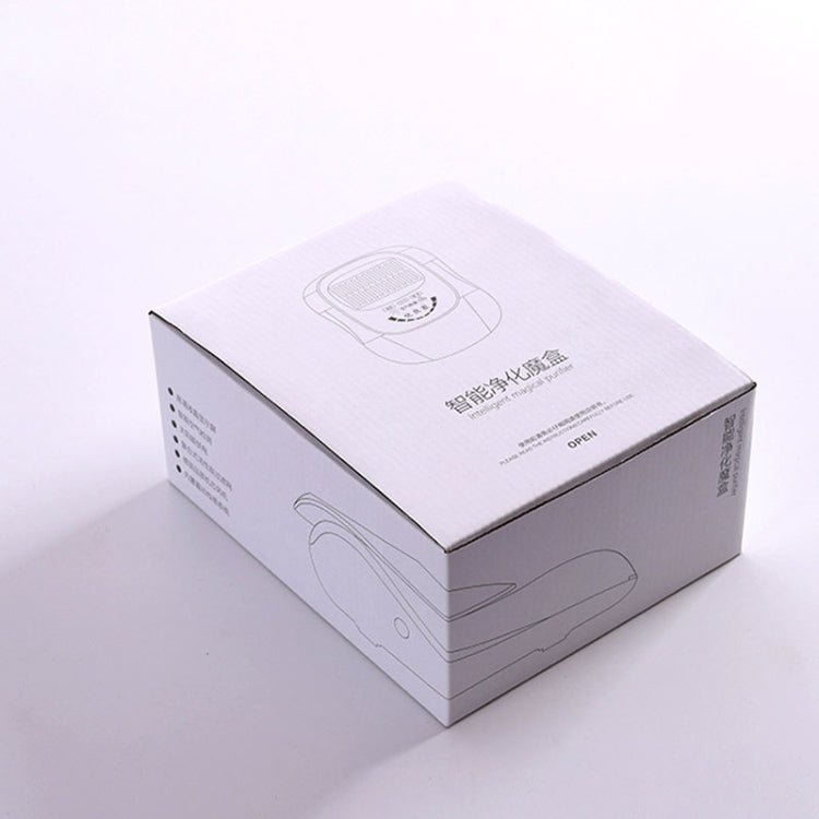 10011 Negative Ion Formaldehyde Removal PM2.5 Smart Car Air Purifier(White) - Eurekaonline