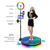 100cm 360 Photo Booth Electric Rotating Small Stage For Parties and Weddings - Eurekaonline