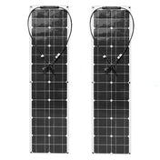 100W Dual Board PV System Solar Panel(White) - Eurekaonline