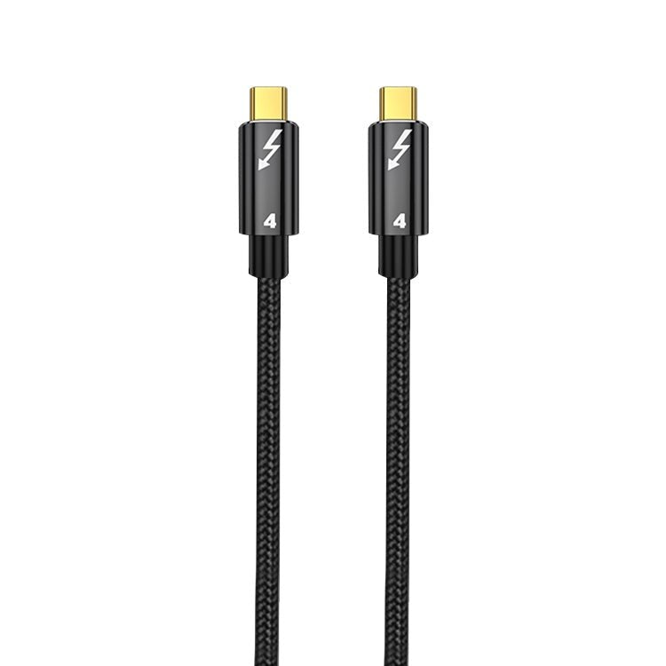 100W Type-C to Type-C Compatible Thunderbolt 4 Full-function Data Cable, Length:0.3m - Eurekaonline