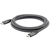 100W USB-C / Type-C Male to USB-C / Type-C Male Full-function Data Cable with E-mark, Cable Length:2m - Eurekaonline
