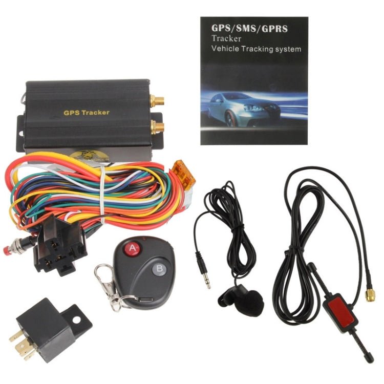 103B GSM / GPRS / GPS Vehicle Tracking System, Support TF Card Memory, Band: 850 / 900 / 1800 / 1900Mhz - Eurekaonline
