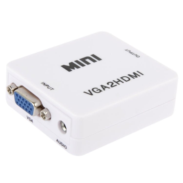 1080P Mini VGA to HDMI Audio Video Converter for HDTV, PC, Laptop and DVD - Eurekaonline