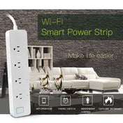 10A Home Smart WiFi Power Strip Surge Protector 4 Outlet Wireless Power Extension Socket, Support APP Operation & Timing Switch, US Plug - Eurekaonline