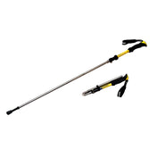 125cm Adjustable Portable Outdoor Aluminum Alloy Trekking Poles Stick(Yellow) - Eurekaonline