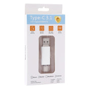 128GB 3 in 1 USB-C / Type-C + USB 2.0 + OTG Flash Disk, For Type-C Smartphones & PC Computer(Silver) - Eurekaonline