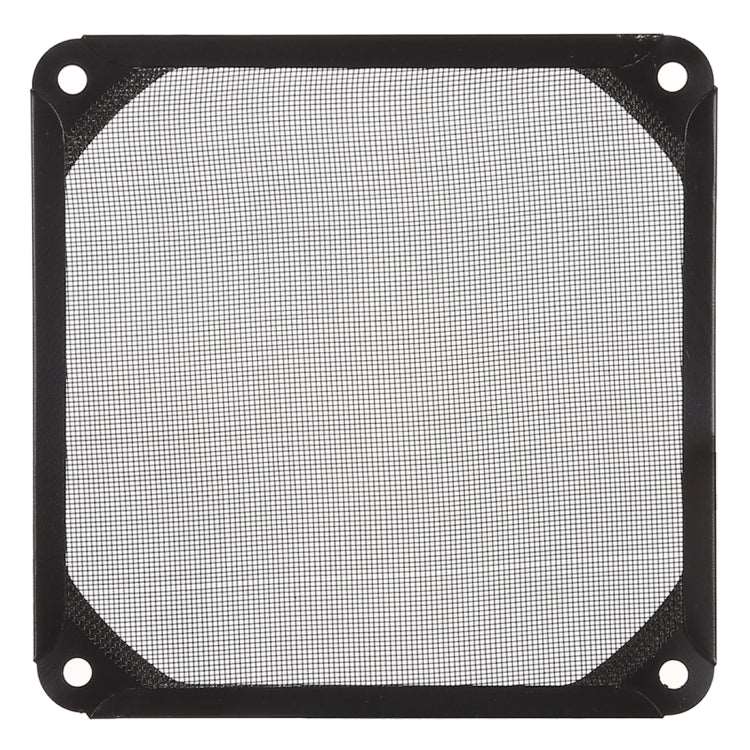 12cm Black Fan Dust Filter Computer Fan Aluminum Dustproof Cover - Eurekaonline