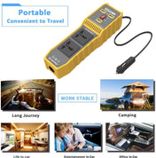 12V to 110V 300W Car Power Inverter with Three USB - Eurekaonline