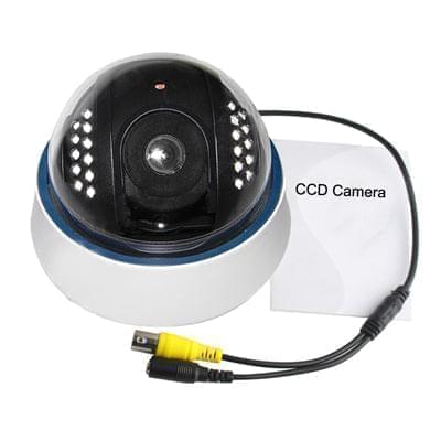 1/3 SONY Color 500TVL Dome CCD Camera, IR Distance: 15m - Eurekaonline
