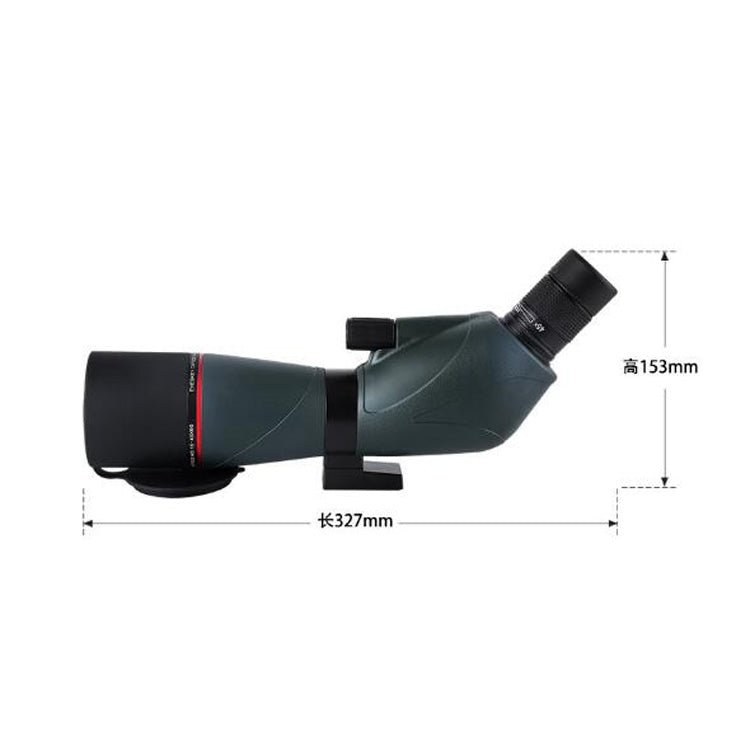 15-45X60 Zoom Single-lens Telescope High-definition Monocular Binoculars Outdoor Bird Watching Target Glasses(Black) - Eurekaonline