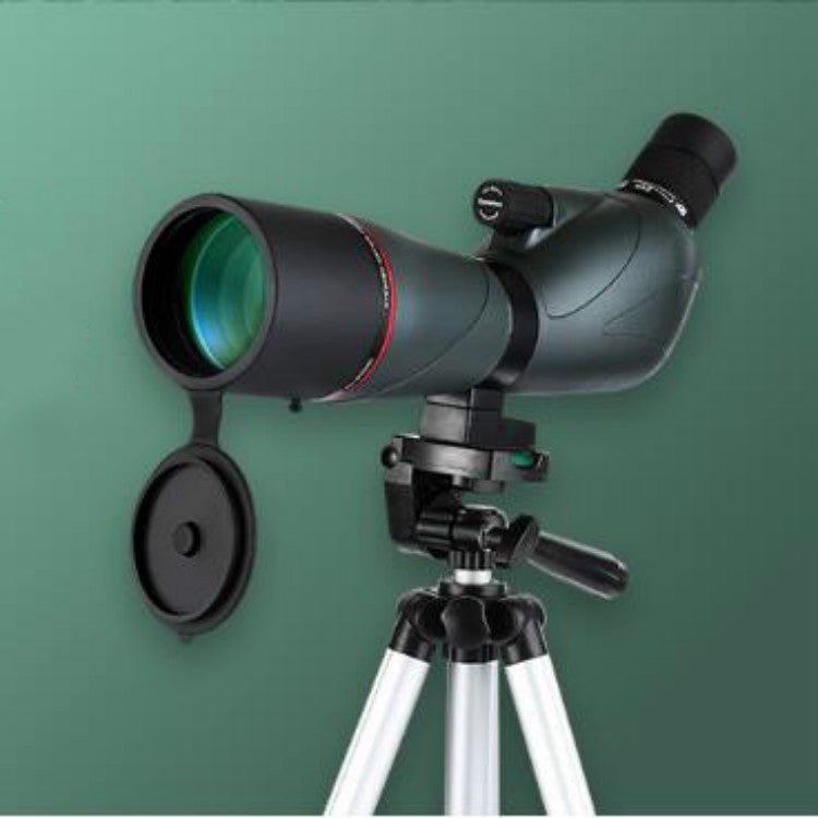 15-45X60 Zoom Single-lens Telescope High-definition Monocular Binoculars Outdoor Bird Watching Target Glasses(Green) - Eurekaonline