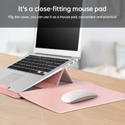 15 inch Multifunctional Mouse Pad Stand Handheld Laptop Bag(Black) - Eurekaonline