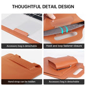 15 inch Multifunctional Mouse Pad Stand Handheld Laptop Bag(Black) - Eurekaonline