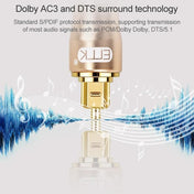 1.5m EMK OD6.0mm Gold-plated TV Digital Audio Optical Fiber Connecting Cable - Eurekaonline