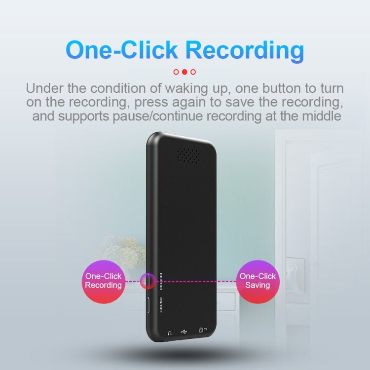 16GB M15 Multi-function Smart Voice Recorder MP3 Hifi Sound Music Player Walkman, Bluetooth Version - Eurekaonline