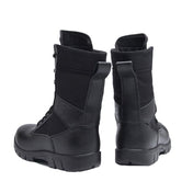 17 Outdoor Sports Wear-resistant Training Boots High-top Hiking Boots, Spec: Cowhide Wool(42) - Eurekaonline