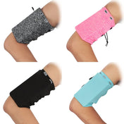 1940 Running Mobile Phone Arm Bag Elastic Sports Wrist Bag, Colour: Cyan (no Logo) - Eurekaonline