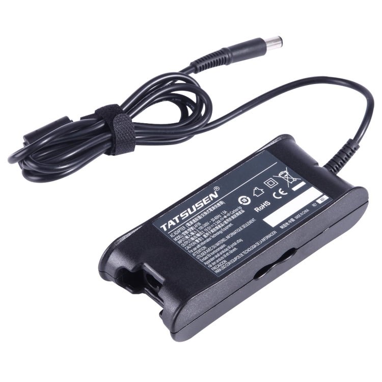 19.5V 3.34A 7.4 x 5.0mm Laptop Notebook Power Adapter Charger with Power Cable for Dell(Black) - Eurekaonline