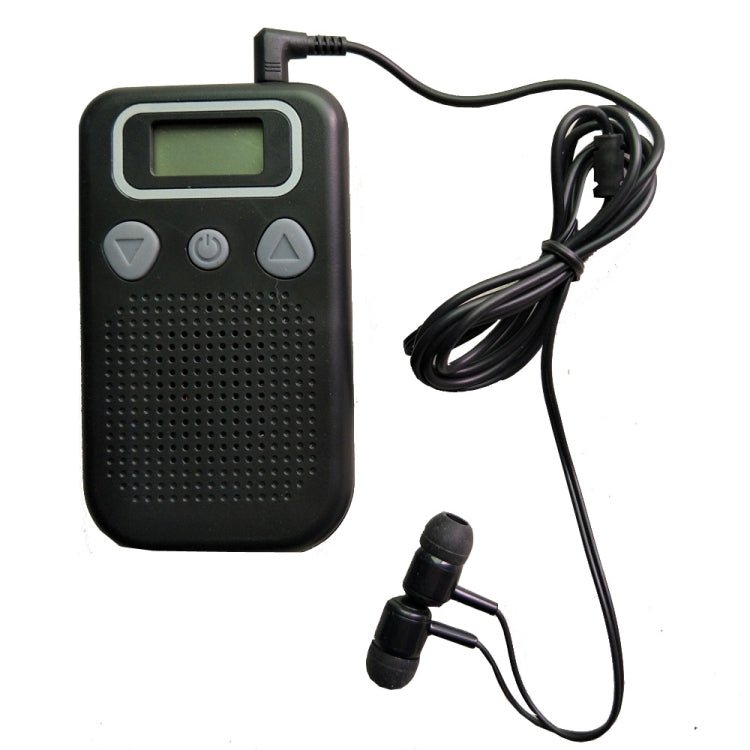 19A Hearing Aids Sound Amplifier Battery Powered In Ear Hearing Enhancement Device(Black) - Eurekaonline