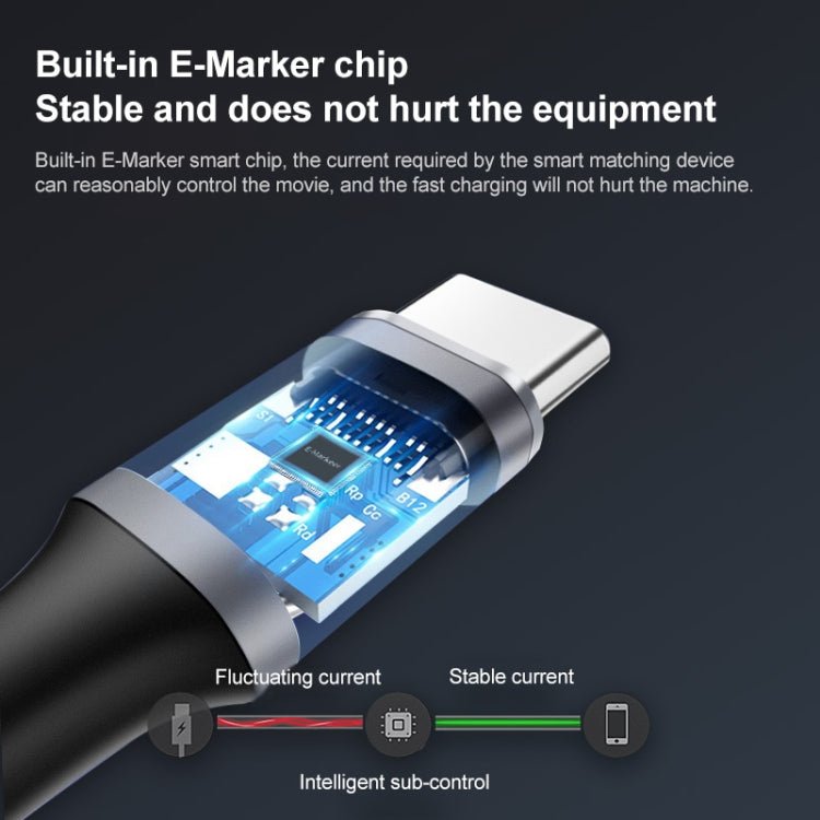 1m 10Gbps USB-C / Type-C Male to Female Charging Data Transmission Extension Cable - Eurekaonline