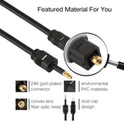 1m OD4.0mm Toslink Male to 3.5mm Mini Toslink Male Digital Optical Audio Cable - Eurekaonline