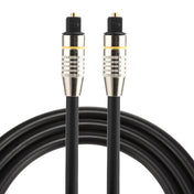 1m OD6.0mm Nickel Plated Metal Head Toslink Male to Male Digital Optical Audio Cable - Eurekaonline