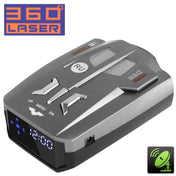 2 in 1 (360 Degrees Laser Full-Band Scanning Advanced Radar Detectors / Laser Defense Systems & GPS Location), Built-in Loud Speaker, Russia Language Only - Eurekaonline