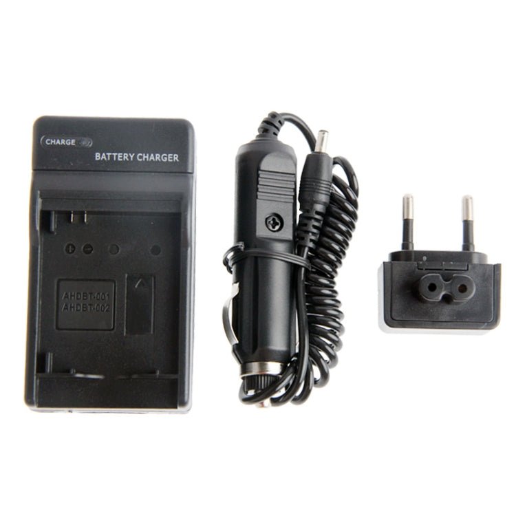 2 in 1 Digital Camera Battery Charger for Gopro Hero 2 AHDBT-001 / AHDBT-002(Black) - Eurekaonline