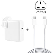 2 in 1 PD 30W USB-C / Type-C + 3A PD 3.0 USB-C / Type-C to USB-C / Type-C Fast Charge Data Cable Set, Cable Length: 2m, UK Plug - Eurekaonline