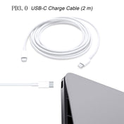 2 in 1 PD3.0 30W USB-C / Type-C Travel Charger with Detachable Foot + PD3.0 3A USB-C / Type-C to USB-C / Type-C Fast Charge Data Cable Set, Cable Length: 2m, US Plug - Eurekaonline