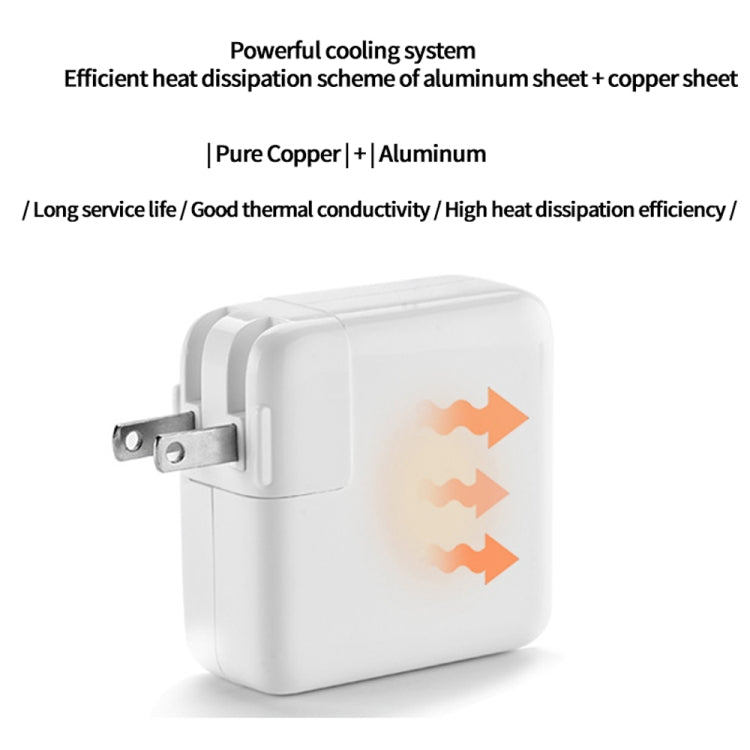 2 in 1 PD3.0 30W USB-C / Type-C Travel Charger with Detachable Foot + PD3.0 3A USB-C / Type-C to USB-C / Type-C Fast Charge Data Cable Set, Cable Length: 2m, US Plug - Eurekaonline