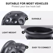 2 in 1 / Set Car Truck Tow Ball Cover Cap Towing Hitch Trailer Towball Protection - Eurekaonline