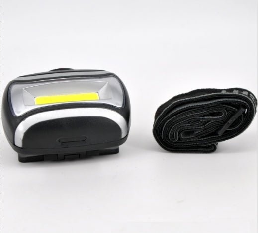 2 PCS 3W Portable Mini COB LED Headlamp Head Lamp Torch with 3 Lighting Modes - Eurekaonline