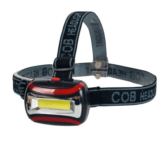 2 PCS 3W Portable Mini COB LED Headlamp Head Lamp Torch with 3 Lighting Modes - Eurekaonline